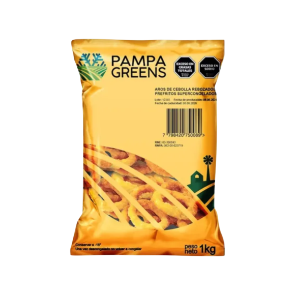 Aros de Cebolla Rebozados