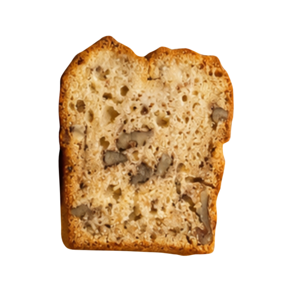 Budin Porcionado Banana y Nuez