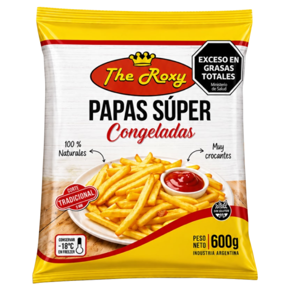 Papas Congeladas THE ROXY x600 grs